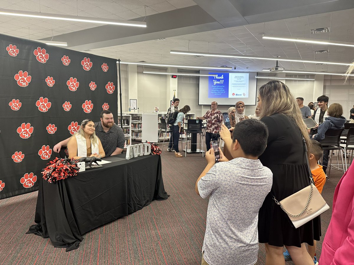 The spirit of our AVID Family was on full display tonight at the <a href="/AVID_CHpride/">CHHS AVID</a> Awards Ceremony! We celebrated c/o 23’s hard work, accomplishments, &amp; next steps, honored the Ts who inspired &amp; supported, &amp; saw the greatness coming ⬆️ in underclassmen. The work is worth it!🧑‍🎓