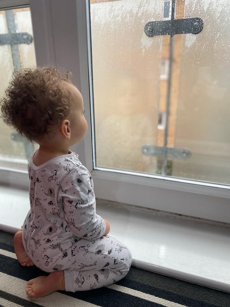 SusanBailey63's tweet photo. Possibly my favourite picture to date. I love all the things it evokes about the innocence of childhood #amomentcaptured #lookingthroughthewindow #rainyday #thinking #innocence #justbeing #grandson 💙Randall💙 https://t.co/RR0Aggw4z8