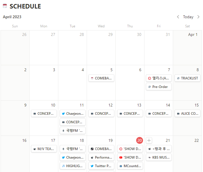 BlrisNews's tweet photo. [📍] ALICE Schedule will be updated daily. 

🔗: https://t.co/hRC7yl7w96 https://t.co/lvo5RPfMiL