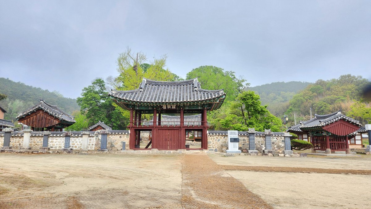 winsor478's tweet photo. 운무인지 안개인지 모르겠는 경치를 보며어제 머물었던 무성서원에 다시 왔다.
부슬비가 잠시 내렸고 새들은 쉼없이 지져기고 오랜만에 걸어보는 한적한 길. https://t.co/7l6wsVhVe1