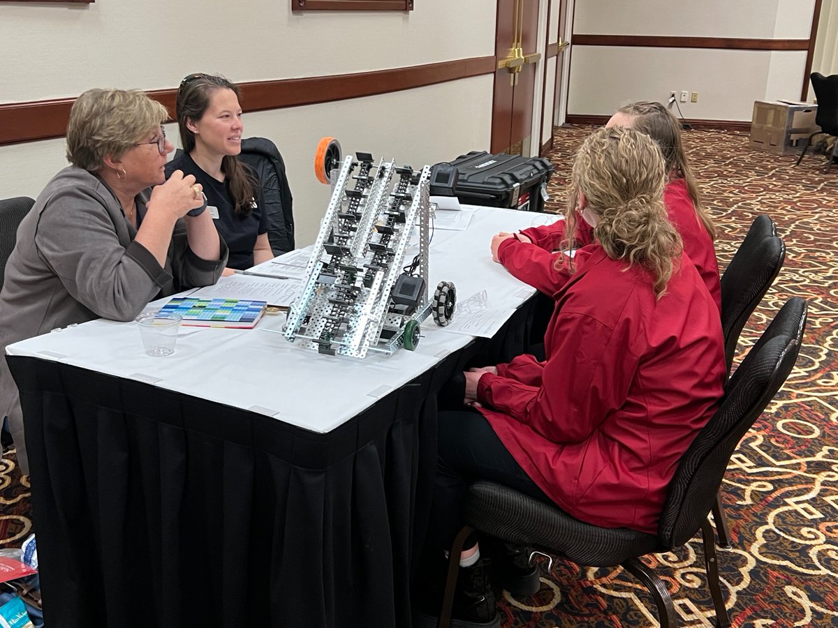 NevadaRobotics's tweet photo. We were honored to volunteer today @SkillsUSA Mobile Robotics event at the Silver Legacy. Congratulations to all of the students who participated. #engineeringiscool #WeAreNevadaRobotic https://t.co/zwwZTlN5jJ