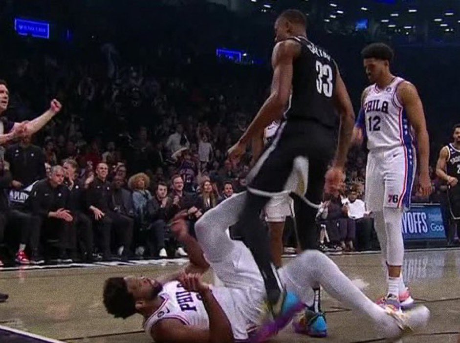 The <a href="/NBA/">NBA</a> cited Draymond’s “history” as part of the reasoning for his suspension. 

Career games played:
Draymond - 905
Embiid - 441 

Flagrant Fouls: 
Draymond -19
Embiid - 21 

Your can’t make this up.