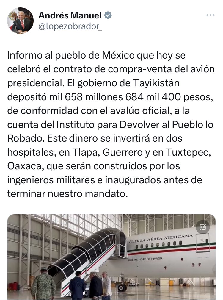 Tony Rojas On Twitter RT Chescan4 Ya avionpresidente 