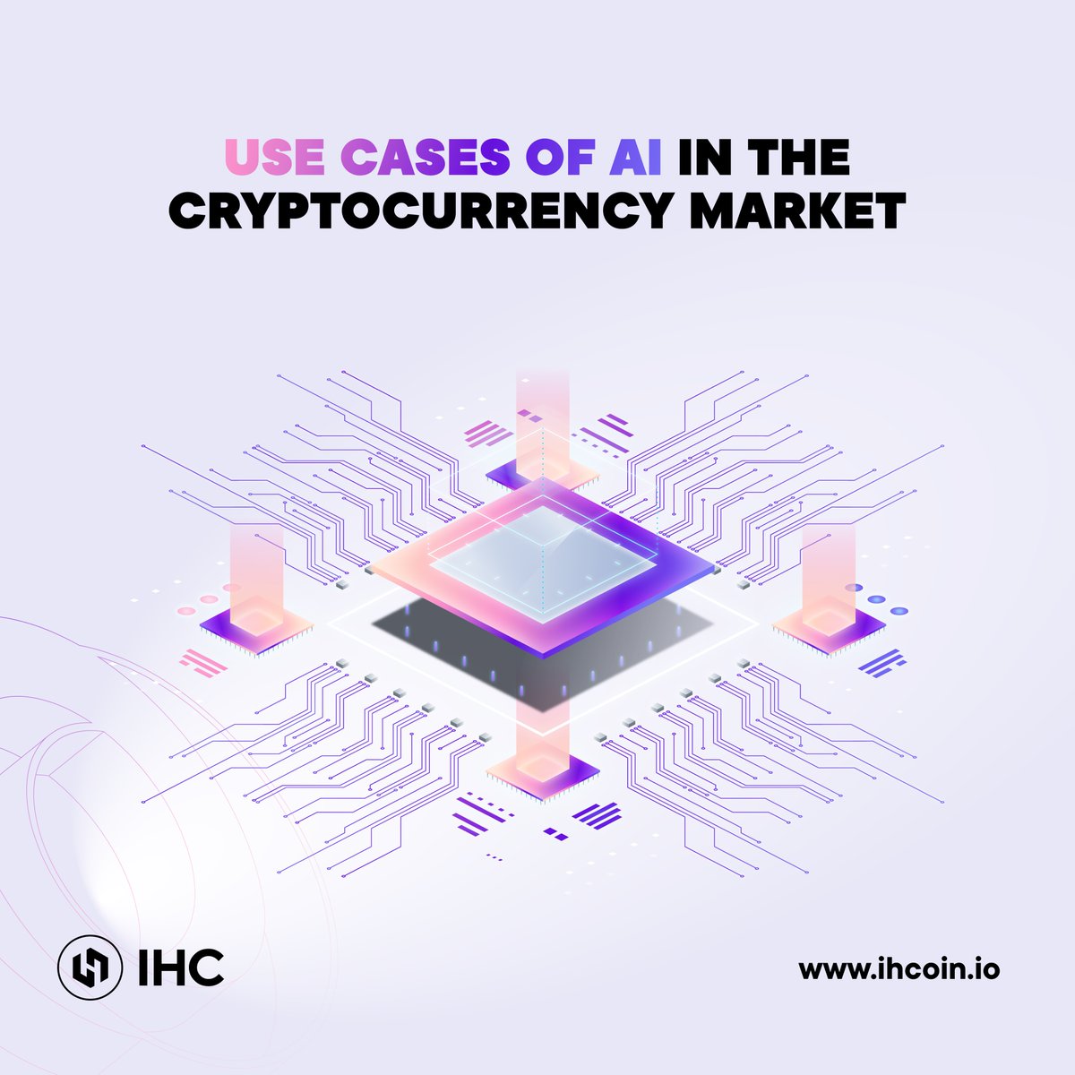 IHCoinofficial's tweet photo. 🔎 Use cases of AI in the cryptocurrency market

#IHC #Blockchain #Token #Crypto #InflationHedgingCoin https://t.co/4KD0NV6Eq7