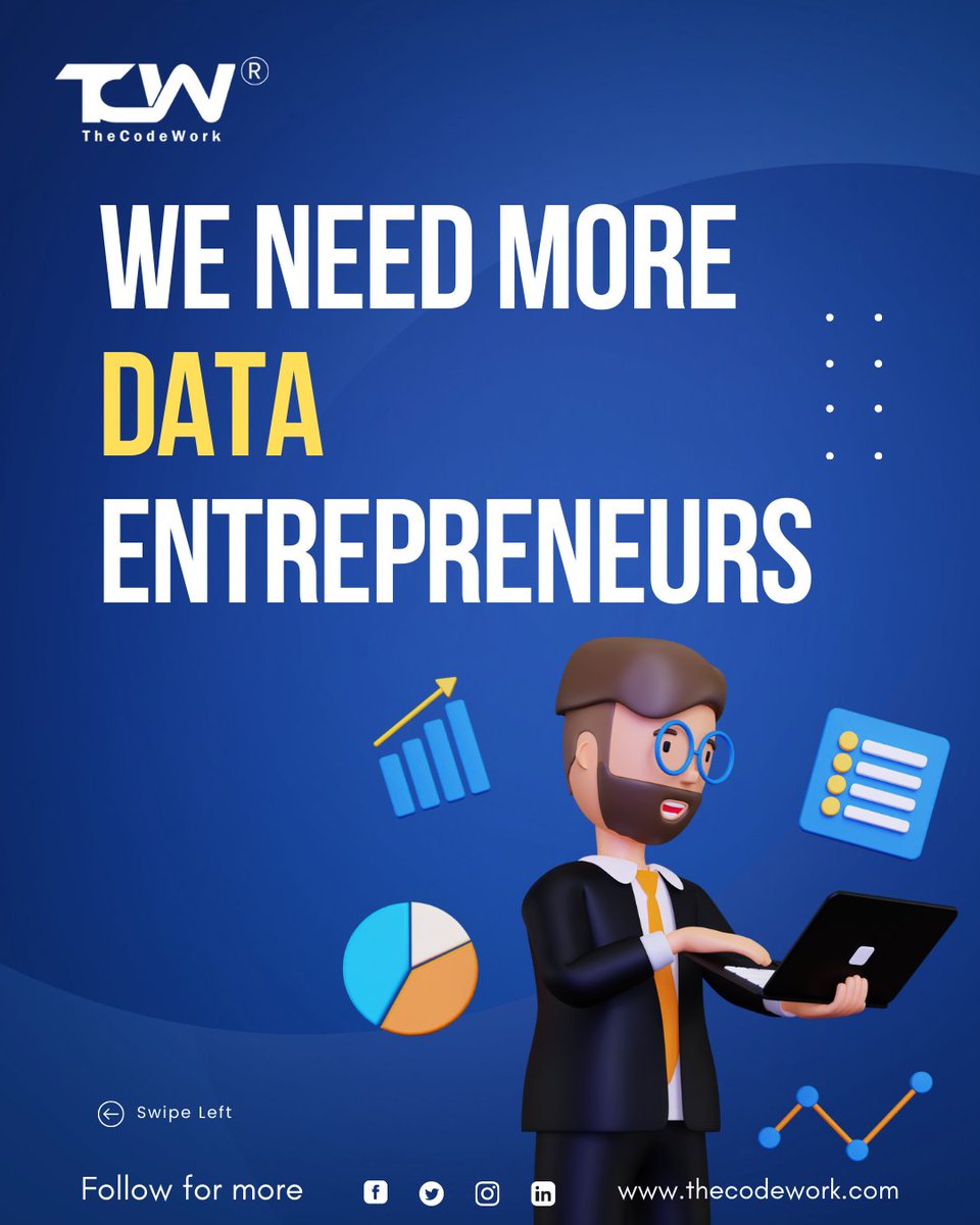 thecodework's tweet photo. 📌We Need More Data Entrepreneurs
Read more- https://t.co/BG5mlotoXU
#Entrepreneurship #Entrepreneur #AI #ChatGPT #thecodework https://t.co/VqX8opPA73