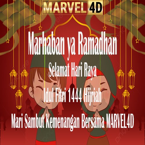 Marvel4dtogel's tweet photo. Kami dari MARVEL4D Mengucapkan: 
Minal Aidin Wal Faizin🙏🙏
Selamat merayakan Hari Raya Idul Fitri 1444 Hijriah

Yuk gabung sekarang dan dapatkan THR dari MARVEL4D
Link Daftar: https://t.co/nYcRd9iksZ
#idulfitri2023 #hariraya #Ramadan #Ramadan2023 #slotgacor #togel #casinoonline https://t.co/6r4JIo5PDw