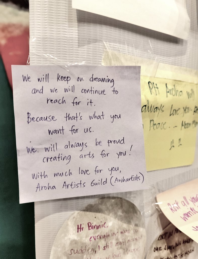 arohartists's tweet photo. Sometimes, we lose our fire of passion in what we do as artists.

Astro fuels that fire.

To all AROHARTISTS out there, we urge you NEVER STOP DREAMING. Continue to do what you love. May we always be inspired to do our craft like our passionate artist Bin.

#MoonbinWeLoveYou https://t.co/6pIDRwnOp7