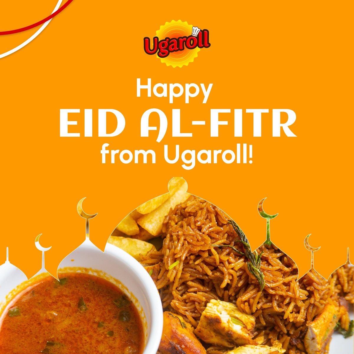 Ugaroll's tweet photo. Indulge in our delicious food and drink options this Eid al-Fitr. All locally sourced and perfect for celebrating with family and friends. #Ugaroll #EidalFitr 🍳🌯🍹 https://t.co/juQ8oG7n4X