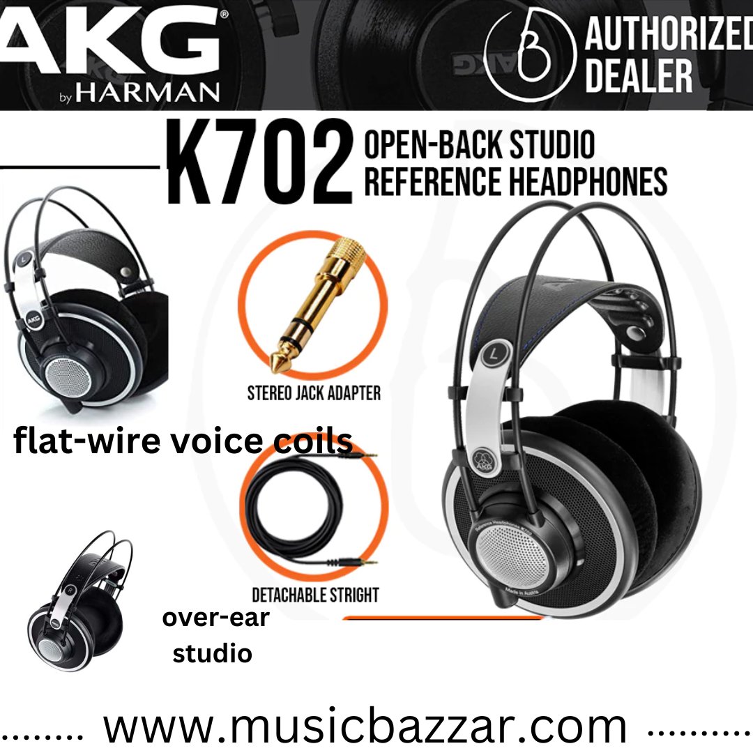 AKG K702 Reference Studio Headphones

Buy Now with musicbazzar:-www.musicbazzar.com/akg-k702-reference-studio-headphones.html
Email ✉️ Us :- info@musicbazaar.com
🤳Call Us:- 9717325355
#headphones #headphone #studioheadphones #headphoneoffer #offer #specialoffer #music #proaudio