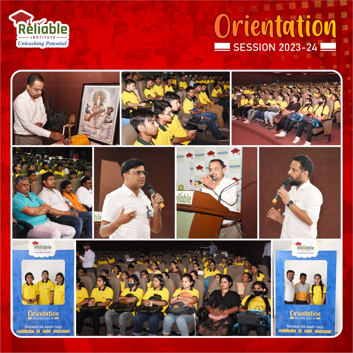ReliableKota's tweet photo. 📸 Glimpses of an Energetic Orientation Session of Class X to XI Moving Students by HODs AGL Sir, CSS Sir, and CDS Sir
#ReliableInstitute #KotaCoaching https://t.co/BaYT9JiWVD