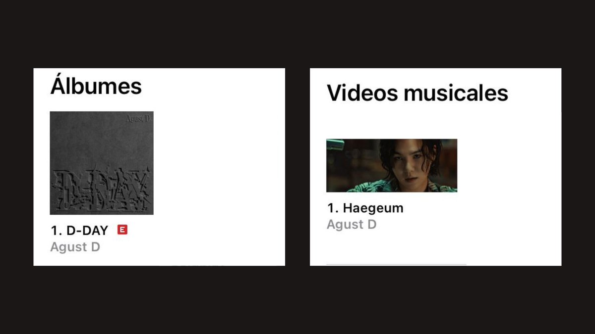 BTSPYDAILY's tweet photo. [🇵🇾] ¡PY ARMY! Haegeum by #AgustD se posiciona en el #1 de ITUNES PARAGUAY y le siguen las demás canciones del album en el TOP 10

También el álbum y el MV se posicionan en el #1 logrando así un ALL KILL perfecto.

#Haegeum #AgustD_DDAY
@BTS_twt @dSUGA_1993 https://t.co/z2ekEP37Tq