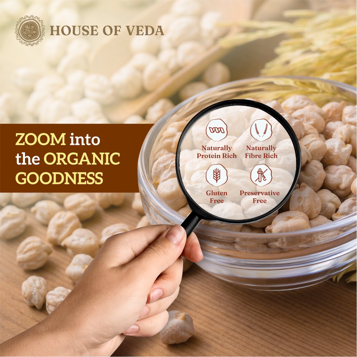 houseofveda_'s tweet photo. Bring home the flavours of health with Organic Kabuli Chana from House of Veda. It's naturally rich in proteins & fibres and the perfect addition to a healthy diet. Order it here - https://t.co/fb72KE2mJe
#HouseofVeda #KabuliChana #OrganicFood #HealthyLiving #SwitchToOrganic https://t.co/DmowYuBqTK