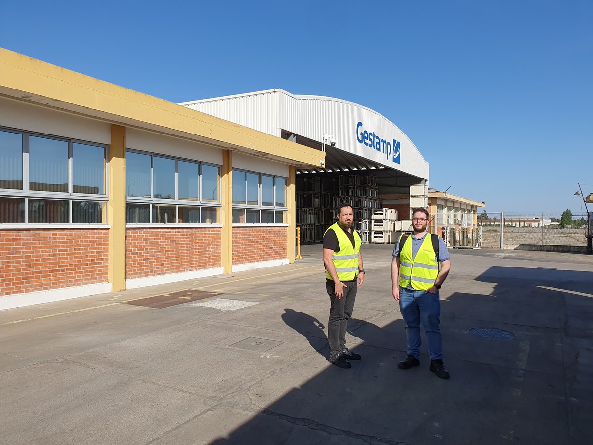 co2st_tem's tweet photo. Esta semana nuestros compañeros Mario y Bruno, han estado en Portugal realizando visita técnica para proyecto de implantación de cost|TEM en industria auxiliar de automoción.
#transformaciondigital #gestionenergetica #industria40 #industrialmanagement #digitalizacion #ingenieria https://t.co/wzSQbFfntW