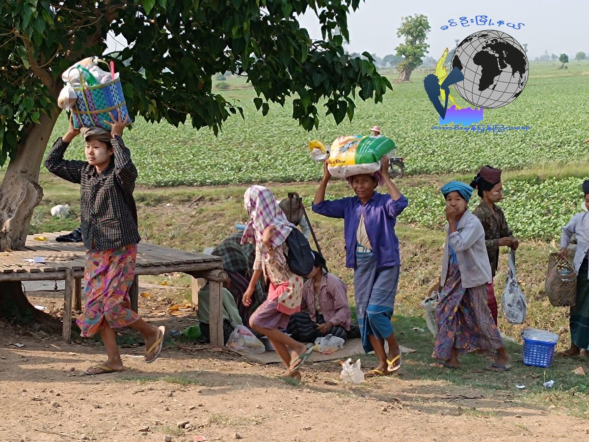 DawChoChoMP1's tweet photo. Due to the hot weather, some of the grandfathers/grandmothers who fled the war in the Aya area died of dehydration
 (The world still looks good) https://t.co/nvQA5XQJmE