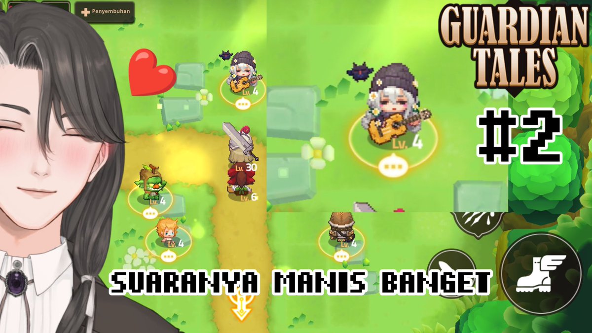 HeinzElliot's tweet photo. Melanjutkan penyelama- eh eh ini siapa? Cantik banget!!! 

Full video

https://t.co/grc3zPqDA0

#guardiantales https://t.co/KeT1SUrtNN