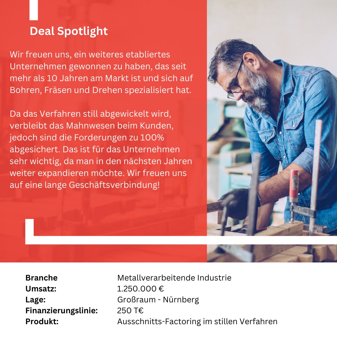 BibbyGer's tweet photo. Deal Spotlight 💡 #BibbyFinancialServices #Factoring #Liquidität https://t.co/lYlDfNnC2X