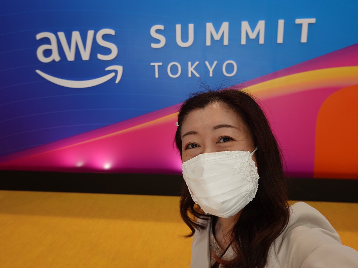 emiekayama's tweet image. #AWSSummit #awssummit2023 
今さらですがきたよーん