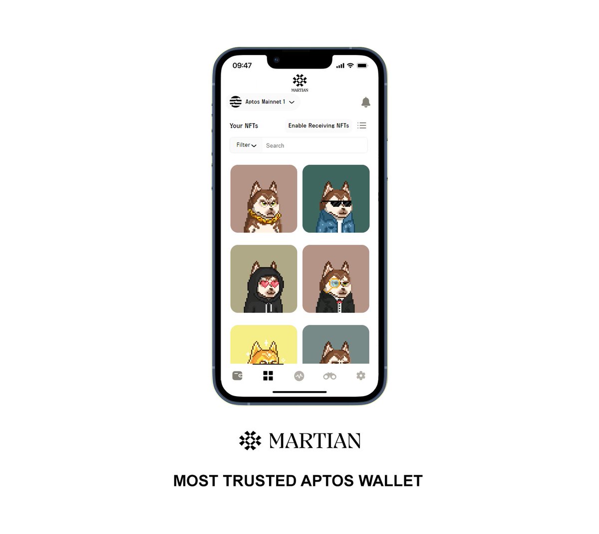 Do you guys want a new mascot? <a href="/martian_wallet/">Martian</a> 

BARK BARK