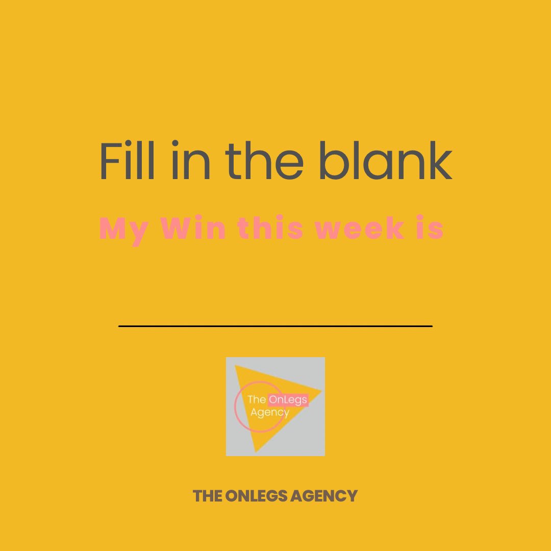 The OnLegs Agency | Kate Rooney tweet media