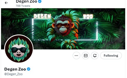 <a href="/Degen_Zoo/">AI Zoo - AI generated NFT games on Solana & BSC</a>  Give it to me, everybody,Follow the person. $DZOO