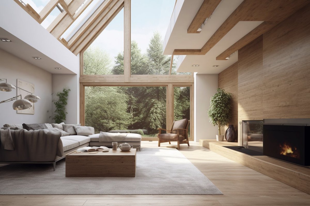 BuildsFinder's tweet image. 🌟 Transform your living room into a bright and airy space with these roof window styles and placements! 💡 #NaturalLight #LivingRoomDesign