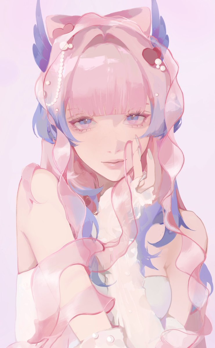 a ribbony kokomi study 🎀

#genshinimpact #kokomi