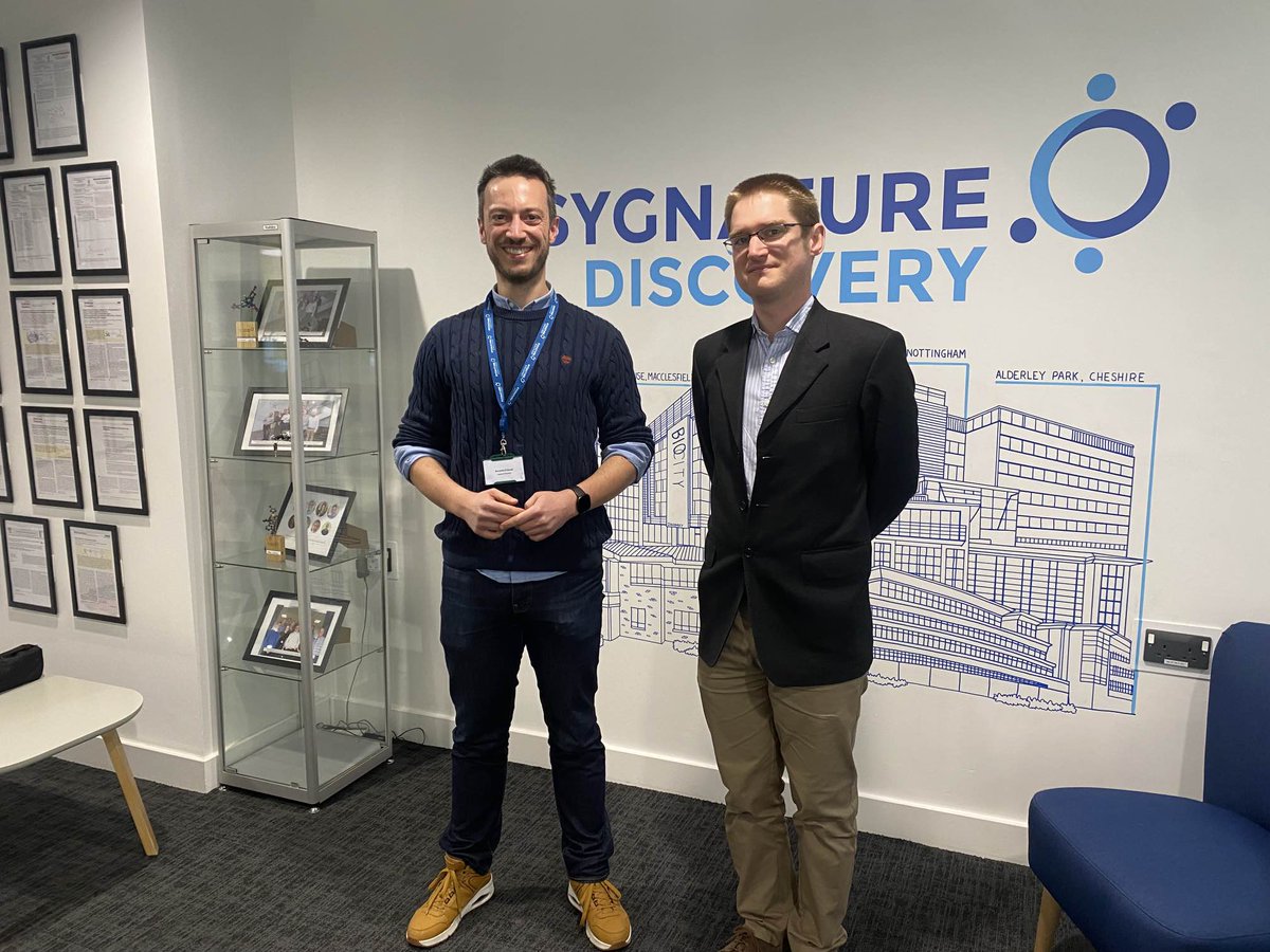 RiccardoDiSanza's tweet image. On Wednesday, I had the pleasure to host Prof. Robert Phipps from @ChemCambridge for our @SygnatureDiscov Guest Lecture (#SGL) series. Robert shared with us his group&apos;s solutions on how to achieve #selectivity in #catalysis using non-covalent interactions. Outstanding lecture!