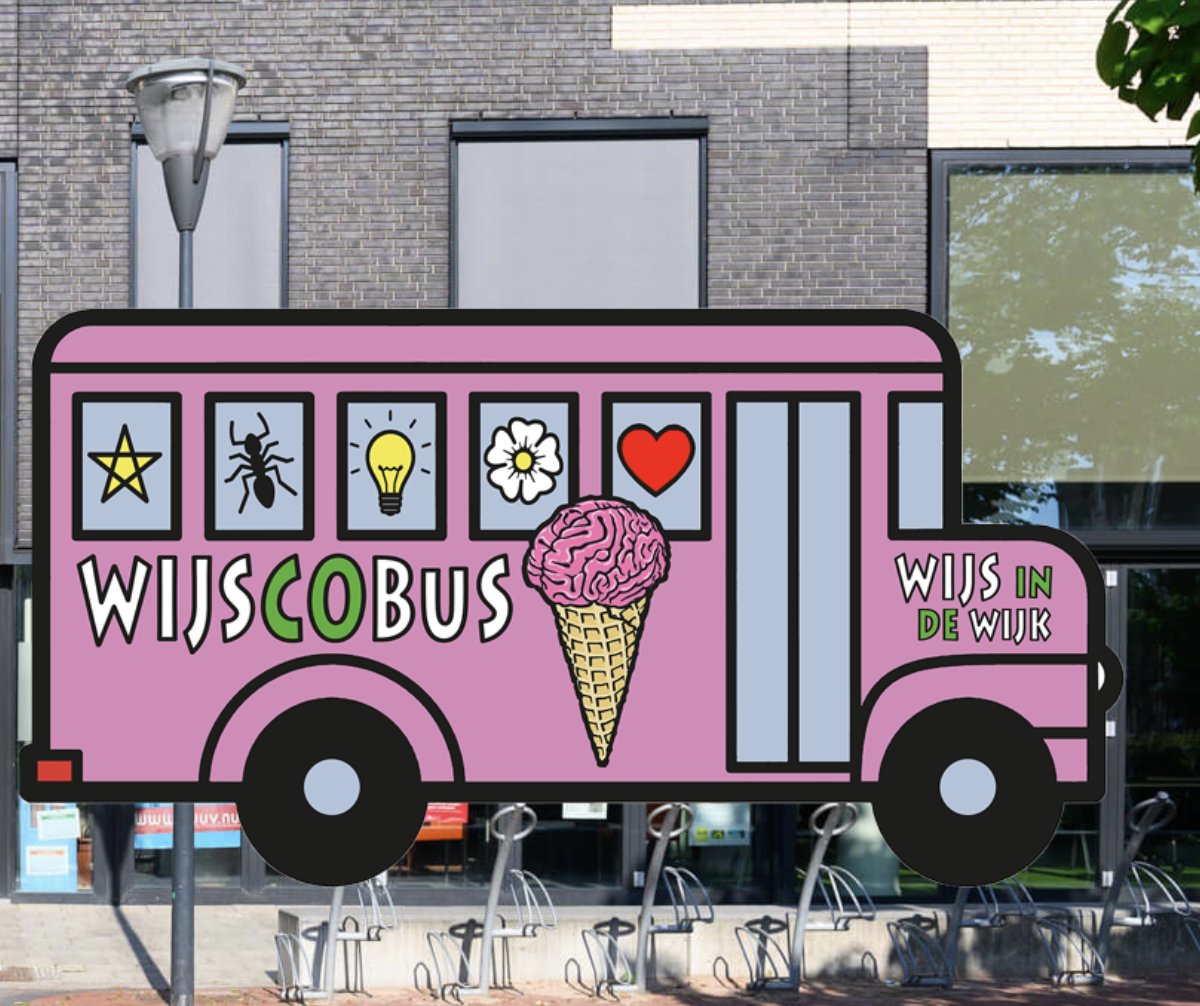 De komende maanden komt de #Wijscobus op woensdagmiddagen naar @BplusC in Het Gebouw. Hier kunnen kinderen van alle leeftijden terecht bij Jos om mee te doen aan zijn uiteenlopende programma om kinderen interessante weetjes te leren. bplusc.nl/agenda/wijscob… Kom je ook?