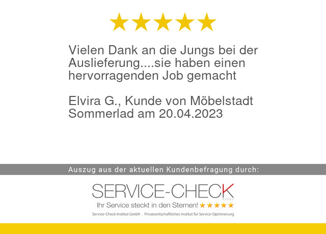 serviceinstitut's tweet image. Aus aktueller #servicecheck #Kundenbefragung von #MoebelstadtSommerlad:
service-check.com/bewertungen/ku…