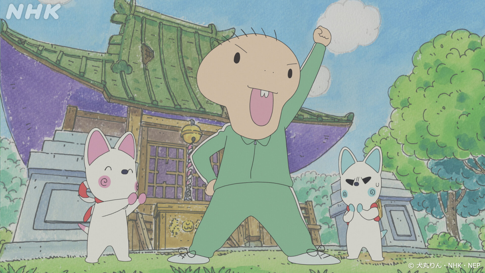 た*し様 NHK　アニメ　おじゃる丸　満願神社　貯金箱　※ジャンク品 おじゃる丸 貯金箱 満願神社 - メルカリ