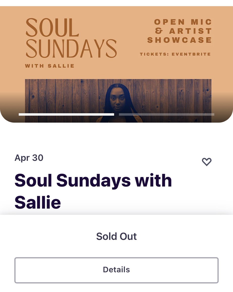 salliefoyeh's tweet photo. Sold outtt 💃🏾 https://t.co/H1HbmY4OHe