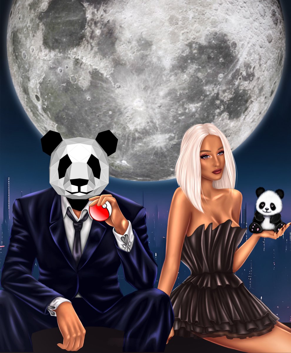 🌙 Panda Pokémoon 🌙

For the contest  #moonpandaclub #ArtTag #smoon_art <a href="/sightZz07/">𝐀𝐏</a> <a href="/susha_moon/">Susha Moon</a>