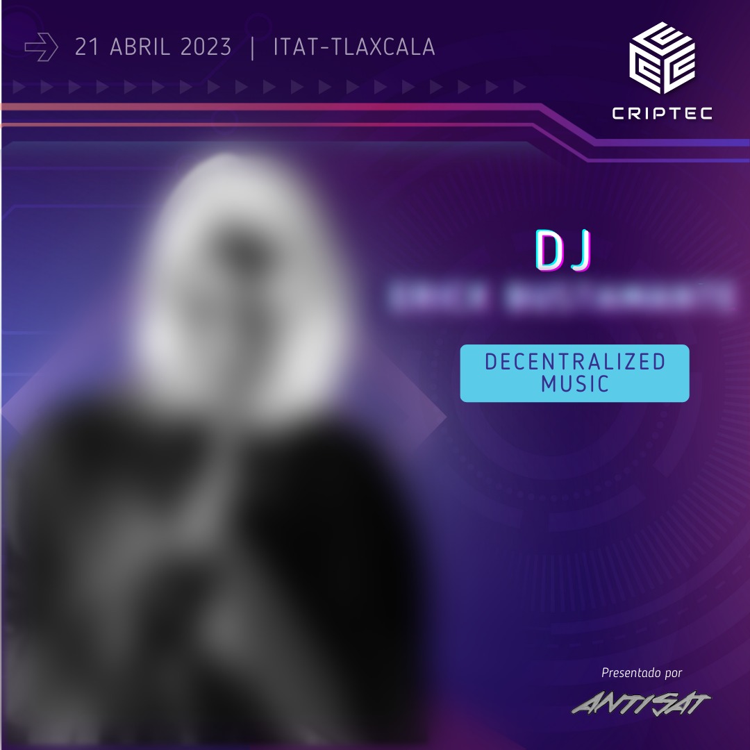 criptecmxllc's tweet photo. ¡🎉🎧🎶 Atención a todos los amantes de la música! 🎶🎧🎉 ¡Tenemos una sorpresa para ti! 😱🤩 Prepárate para la llegada de nuestro DJ sorpresa 🎉🎧🎶 ¡No te lo puedes perder! 🎉🤖🌐 #DJ #Música #Sorpresa #FiestaVirtual #Emoción #NoTeLaPierdas #CripTEC #AntiSAT https://t.co/iHBASAwa2m