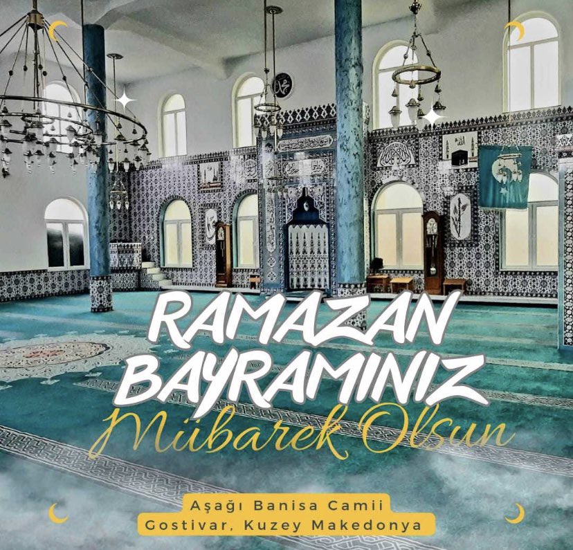 #EidInRumelia☪️
Ramazan Bayramınız Mübarek Olsun🇹🇷
Urime Festa e Fiter Bajramit 🇦🇱
Честит Рамазан Баjpам 🇲🇰