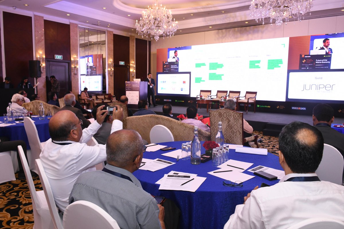 DeloitteIndia's tweet photo. Aditya Khaitan, Partner, Consulting, Deloitte India, shared several important insights from Deloitte's latest #TMTPredictions report, "Industry trends and forecast," at the "Telecom Leadership Forum," organised by Voice & Data.
Know more: https://t.co/RwDimYo5kL
#Tech https://t.co/ofWChCDYuV