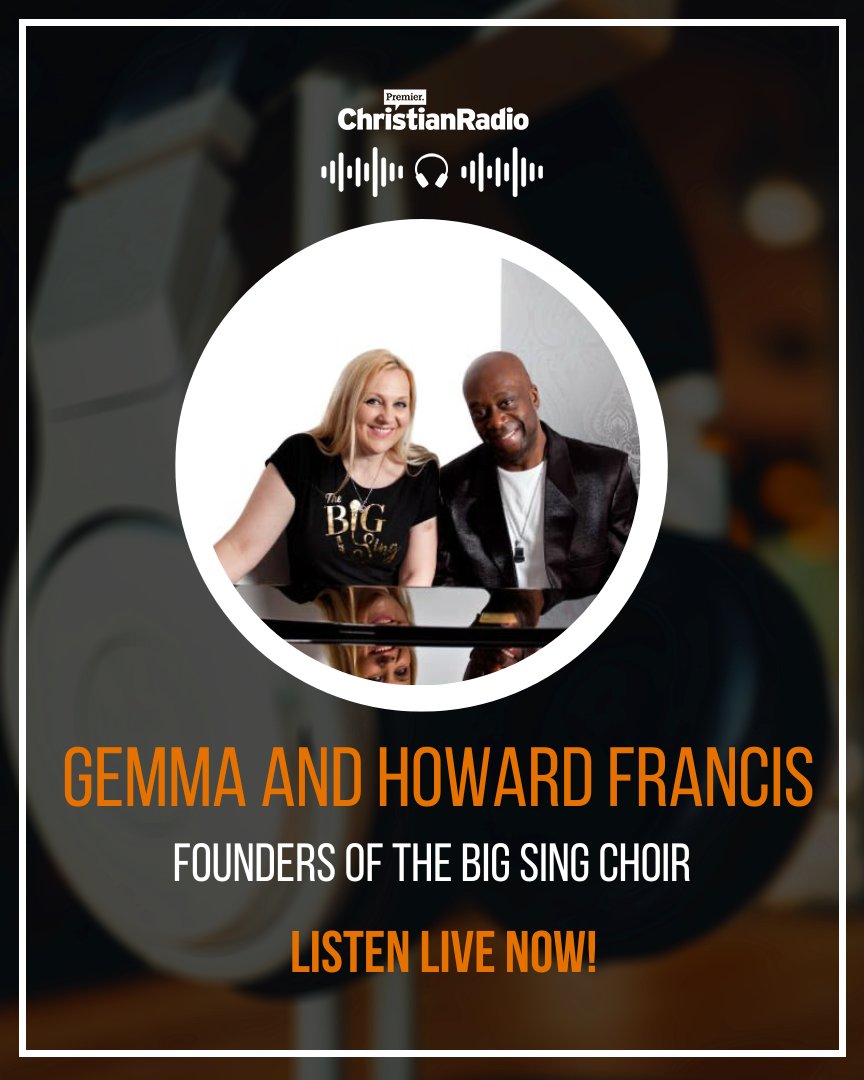Premier Christian Radio (@premierradio) on Twitter photo Coming up!
We have some talented guests coming up!
We talk to the founders of the <a href="/BIGSing1/">The BIG Sing</a> Choir, as seen on Britain's Got Talent, about their rise and what their plans are for the rest of 2023!
Be sure to tune in at PremierChristianRadio.com! Coming up!
We have some talented guests coming up!
We talk to the founders of the <a href="/BIGSing1/">The BIG Sing</a> Choir, as seen on Britain's Got Talent, about their rise and what their plans are for the rest of 2023!
Be sure to tune in at PremierChristianRadio.com!
