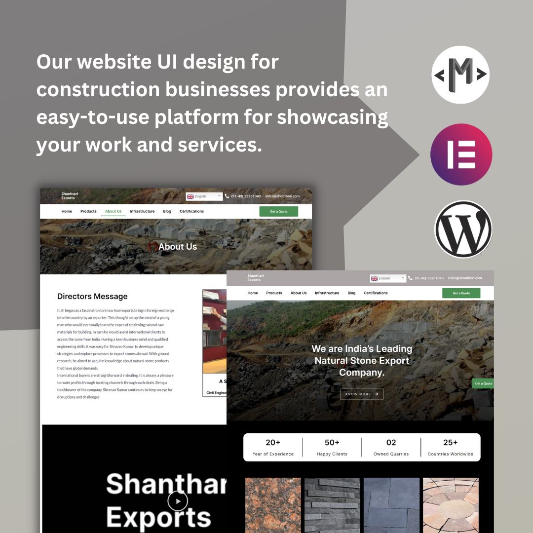 mastertejdotcom's tweet image. Experience the power of our website UI design for construction businesses, designed to help you attract and retain more customers.
#construction #architecture #design #building #interiordesign #renovation #engineering #contractor #home #realestate #concrete #constructionlife