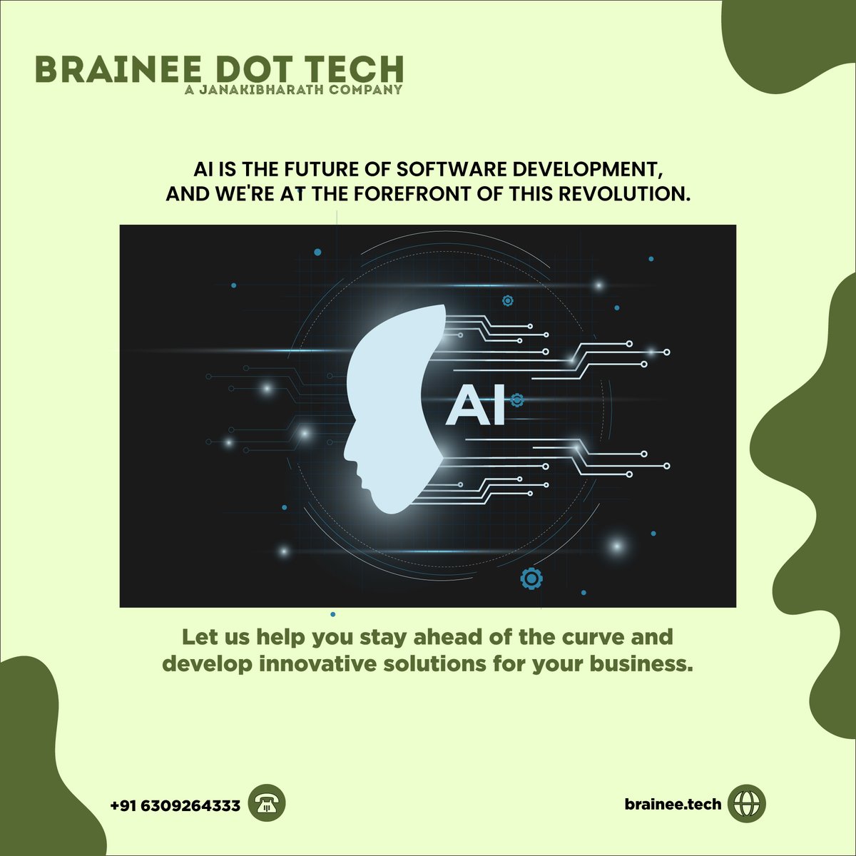 braineedottech's tweet image. Looking for expert AI software development services to take your business to the next level? Our team of skilled developers specializes in creating cutting-edge AI solutions for businesses of all sizes.
#AISoftwareDevelopment #AIforBusiness #Innovation #MachineLearning #Chatbots