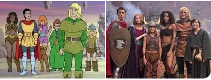 Netschatten's tweet photo. können wir drüber reden, wie großartig es war, dass sie die alten Cartoon-Charaktere in den #DungeonsAndDragonsMovie eingebaut haben? https://t.co/DvsMppaPaz