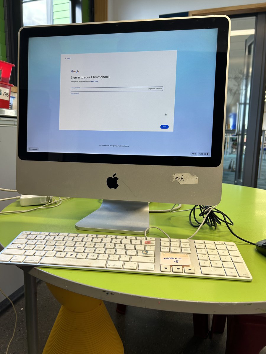 Let’s talk about Flex! Was able to convert a stack of old Macs into workable ‘Chromebook Airs’, leaving the school with more devices in kids’ hands, rather than gathering dust. Let’s chat!