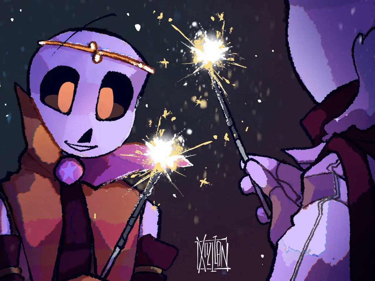 ProductionRoxy's tweet photo. Happy Eid :) 

I'm so nervous and stressed for tomorrow, idk how it's gonna go for me *sob*

Dream belongs to Jokublog
Cross belongs to JakeiArtwork
Killer belongs to RahafWabas
Dust belongs to Ask-DustTale
Horror belongs to Sour-Apple-Studios https://t.co/0l7xW1pJ6c