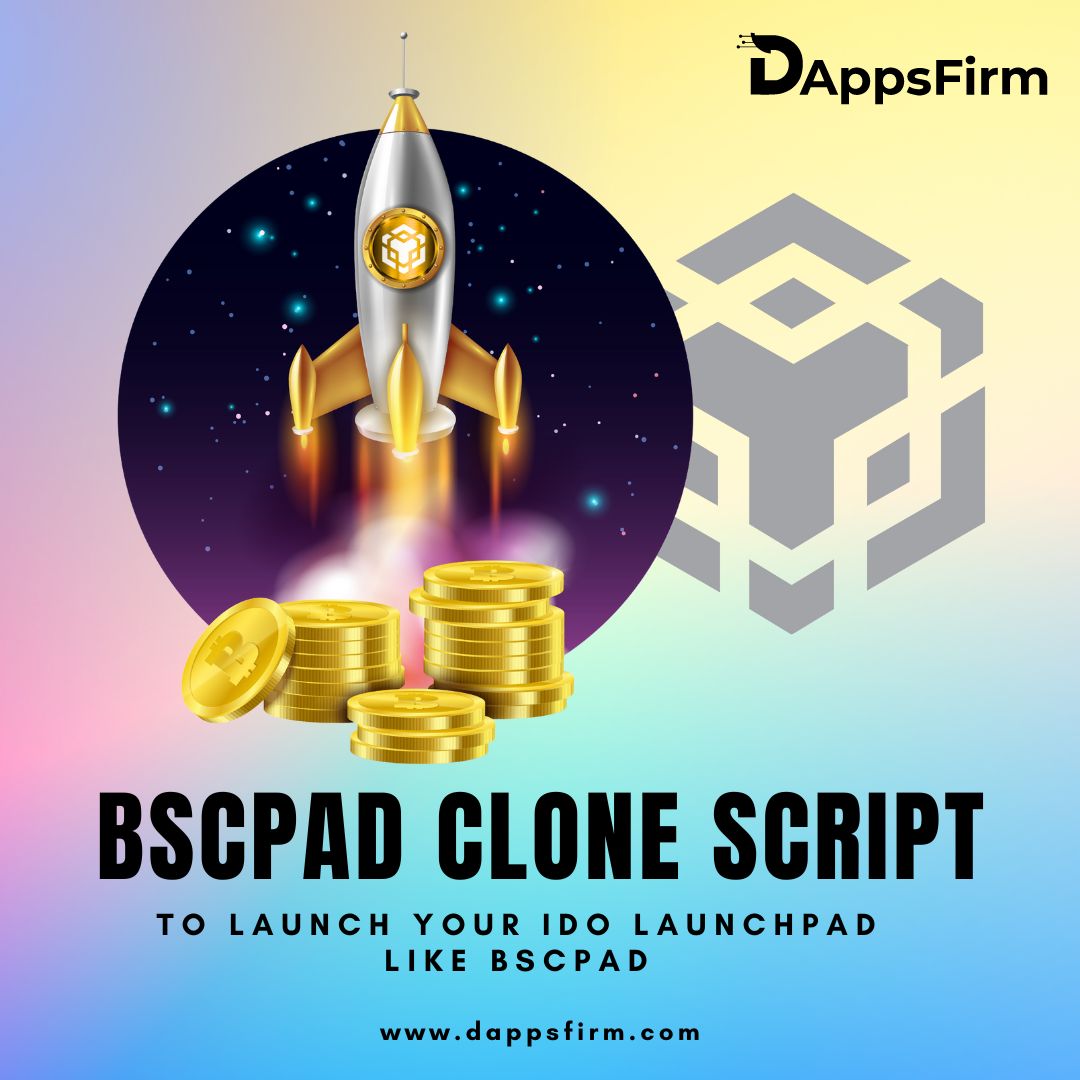 Dappsfirm's BSCPAD clone script provides a cost-effective and efficient solution for launching your own IDO launchpad like BSCPAD. Get started today! 

Book a free demo <>dappsfirm.com/bscpad-clone-s…

#Dappsfirm #decentralized #ido #launchpad #binancesmartchain #bscpad #idolaunchpad