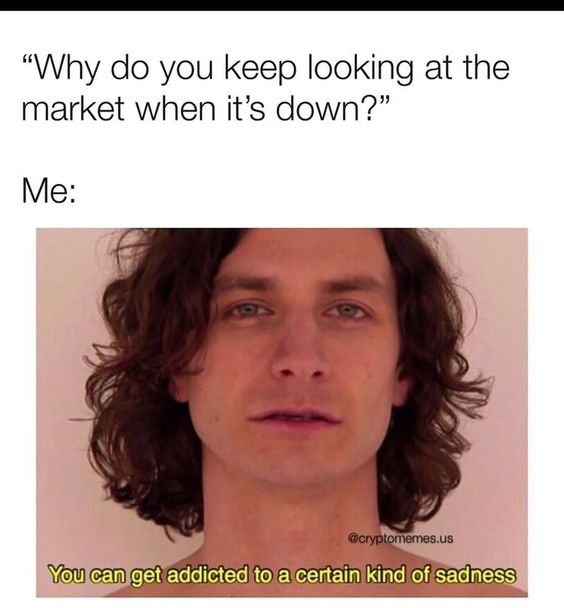 CoinMarketCap's tweet photo. It's a #crypto addiction...
#ThemCryptoFeels https://t.co/KNA1y2b6Ke