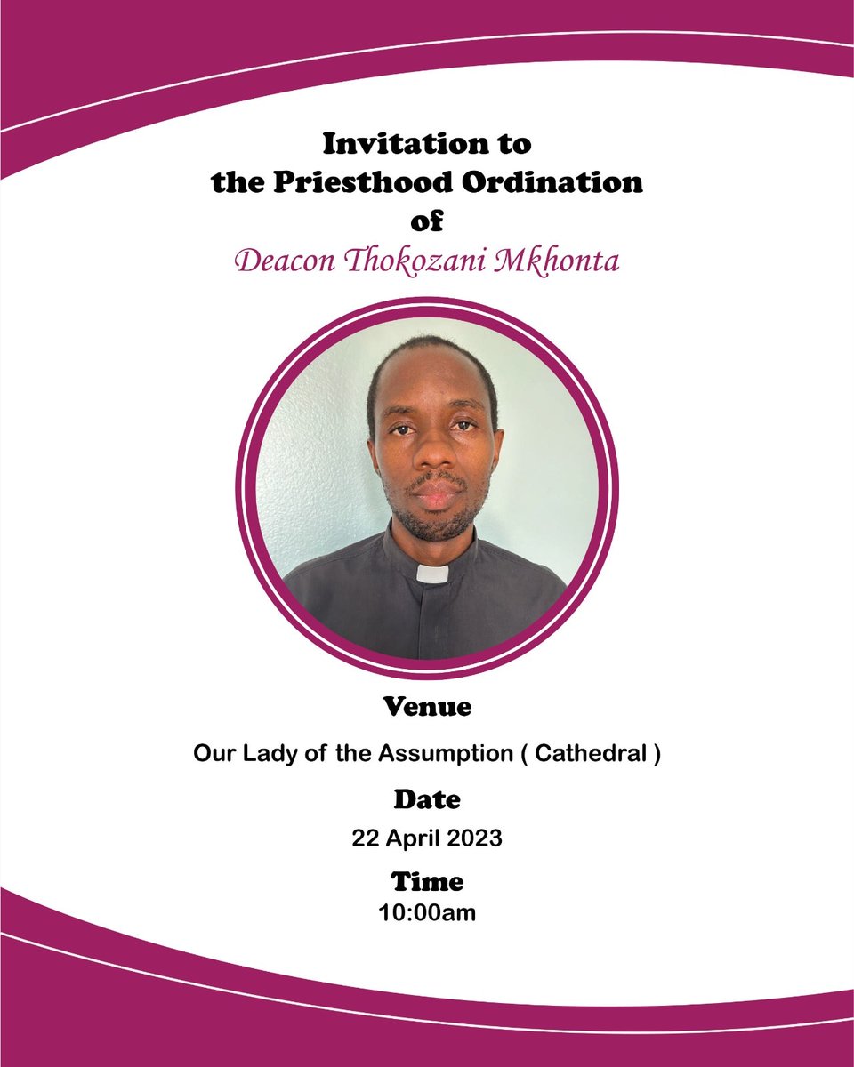 ManziniCatholic's tweet photo. You can also join us through our Facebook page: "Catholic Diocese of Manzini"

#eswatini #swaziland https://t.co/OlvEho4TF1