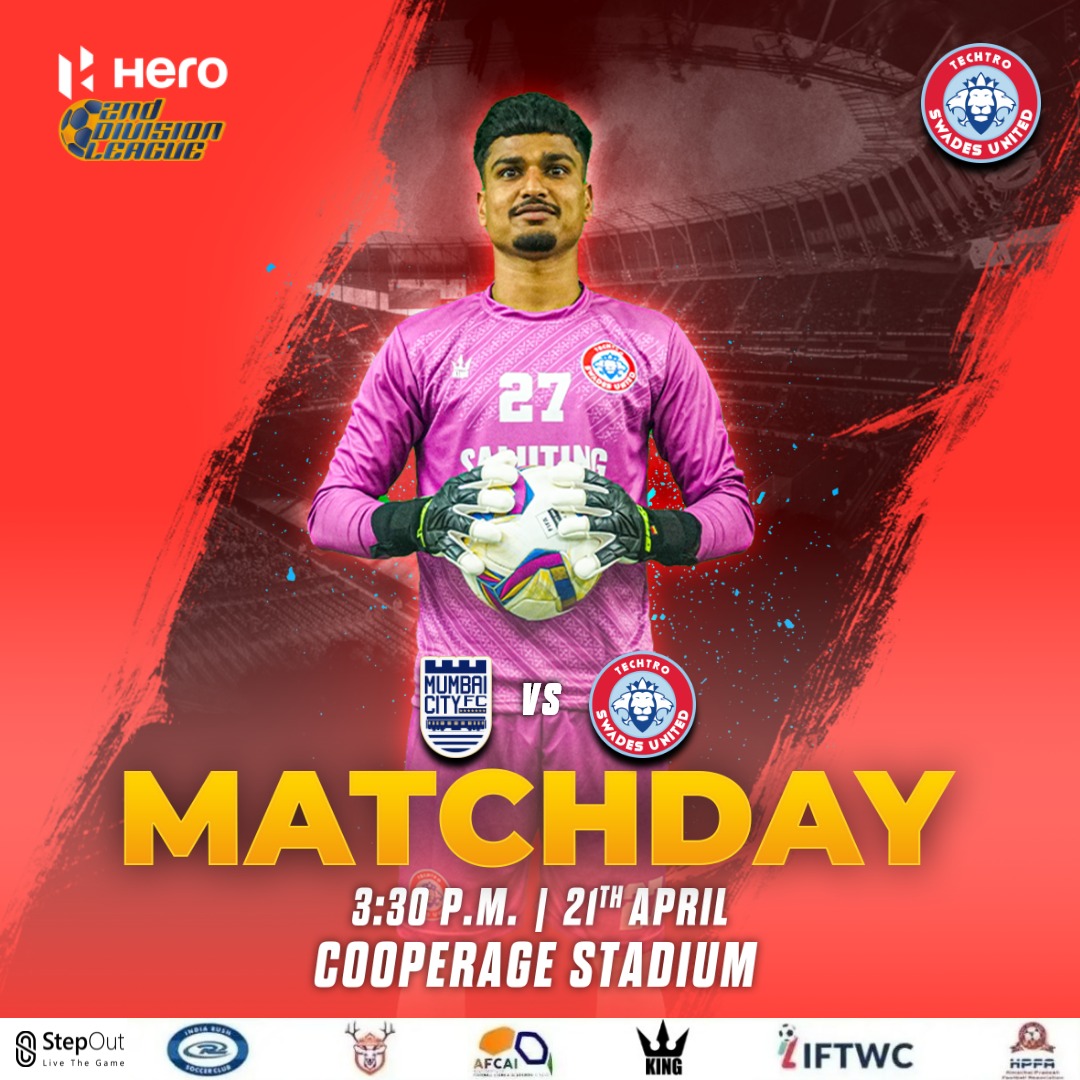 TechtroSUFC's tweet image. Match Day!!

The Warriors of Techtro Swades United are ready for a double over Mumbai City FC (R) in the reverse fixture, today at 3:30 PM.

The Co-operage stadium is ready to be conquered by a motivated bunch of Champions from Himachal.

#TECHTRO #techtrofootball #TSUFC