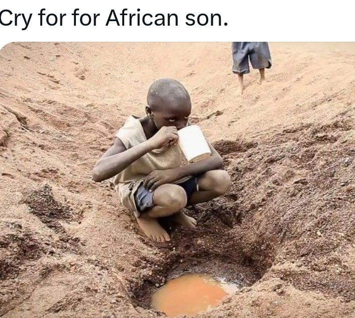 Okinyistan's tweet photo. @ahmednasirlaw Pray for those who have no access to clean water in N.E. And maybe consider drilling a borehole or two for the community this Idd https://t.co/vAm2mnQpef