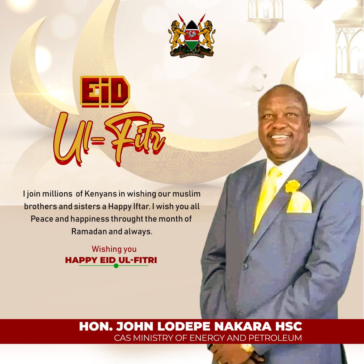 john_nakara's tweet photo. Eid Mubarak to you all. https://t.co/EvibzYA4E3
