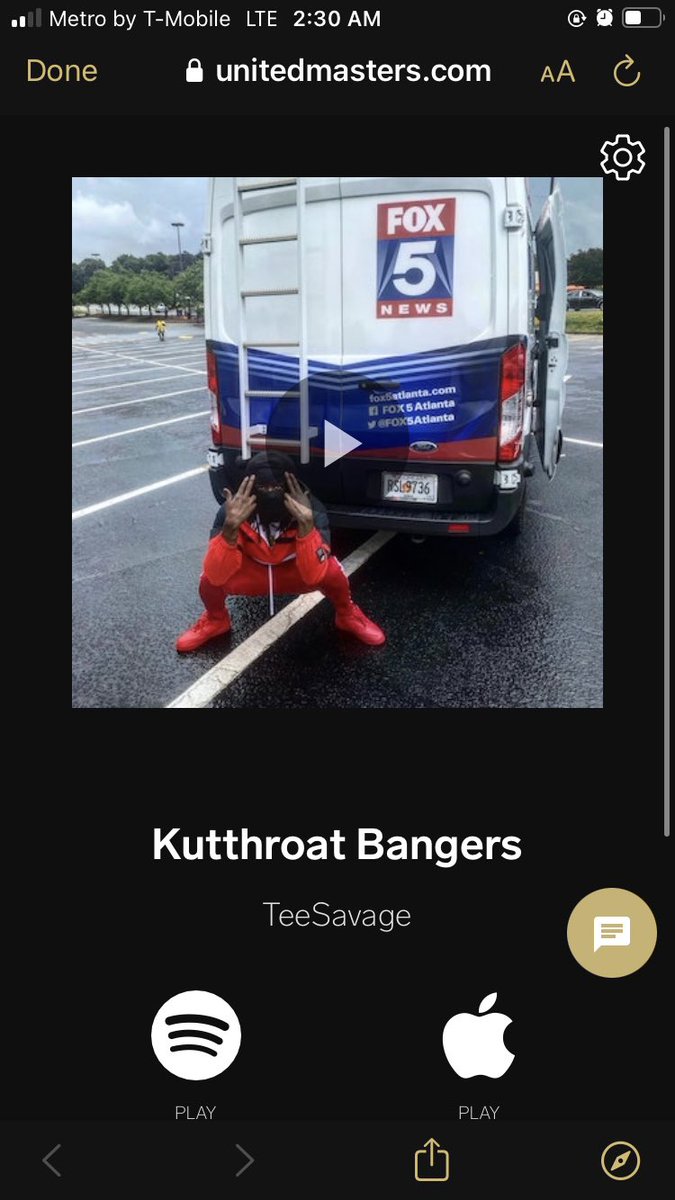 FLyaGunna_Tee's tweet image. unitedmasters.com/m/643d6aaf5086… 
#DoDat #TeeSavage 🥷🏾💫⚠️