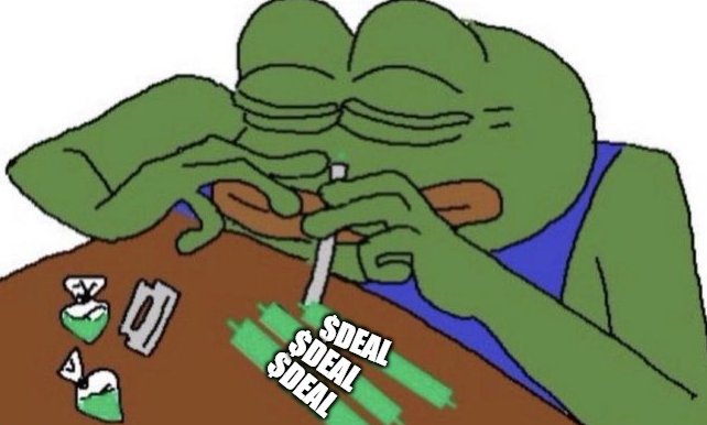 Did you really think you could $FADE a good $DEAL?

My dealer says otherwise.

$DEAL