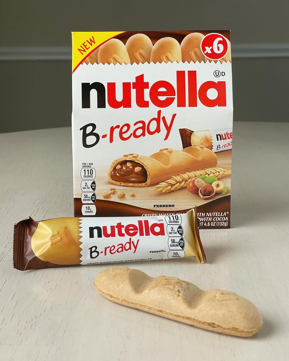 SnaXium's tweet photo. You better B-so-Ready for this oh so dreamy, creamy, crunchy @NutellaUSA deliciousness!! https://t.co/LFyQ3RvRD7